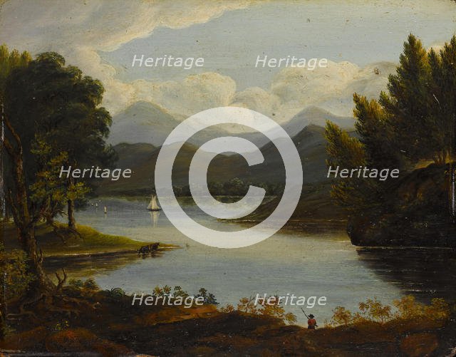 Hudson River Scene, 1830-50. Creator: Victor de Grai.