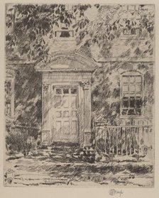 Portsmouth Doorway, 1916. Creator: Frederick Childe Hassam.