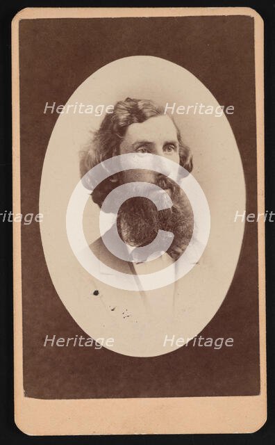 Portrait of Samuel Edward Warren (1831-1909), Before 1877. Creator: James M Capper.