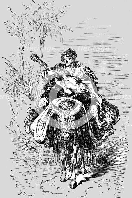 'Muleteer of the Neighbourhood of Malaga; An Autumn Tour in Andalusia', 1875. Creator: Gustave Doré.