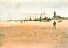 'Kattwijk aan Zee in 1889', (c1900). Creator: Unknown.