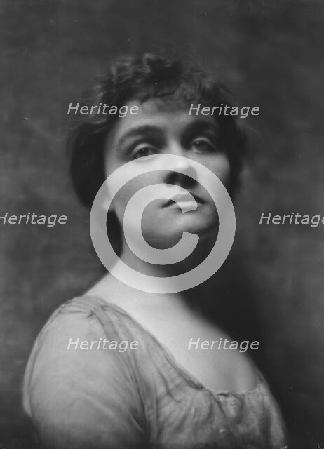 McNally, Miss, portrait photograph, 1915 May 1. Creator: Arnold Genthe.