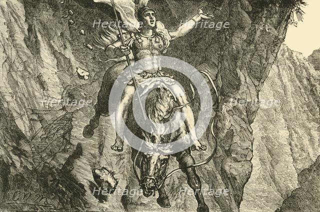 'The Sacrifice of Curtius', 1890.   Creator: Unknown.