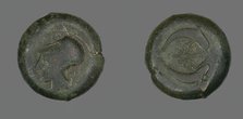 Coin Depicting the Goddess Athena, 345-317 BCE. Creator: Unknown.