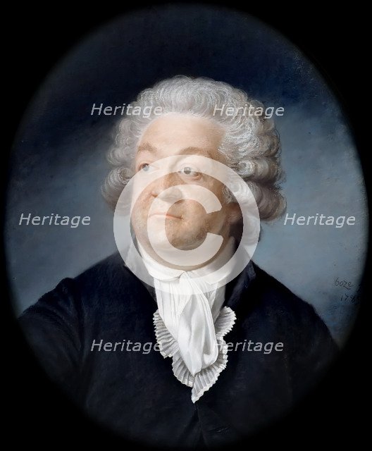Portrait of Honoré Gabriel Riqueti, comte de Mirabeau (1749-1791). Artist: Boze, Joseph (1745-1826)