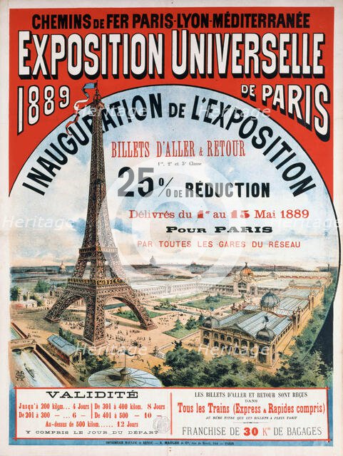 Exposition universelle de 1889, 1889. Creator: Anonymous.