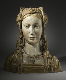 Reliquary Bust (image 1 of 3), c.1510. Creator: Unknown.