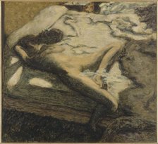 Woman Dozing on a Bed or The Indolent Woman, 1899.