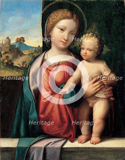Madonna with the Child, 1512. Artist: Garofalo, Benvenuto Tisi da (1481-1559)