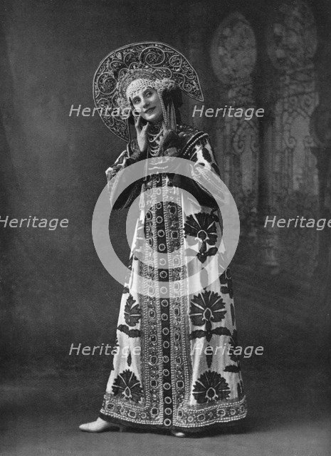 Anna Pavlova (1881-1912), Russian ballet dancer, 1911-1912.Artist: Alfred Ellis & Walery