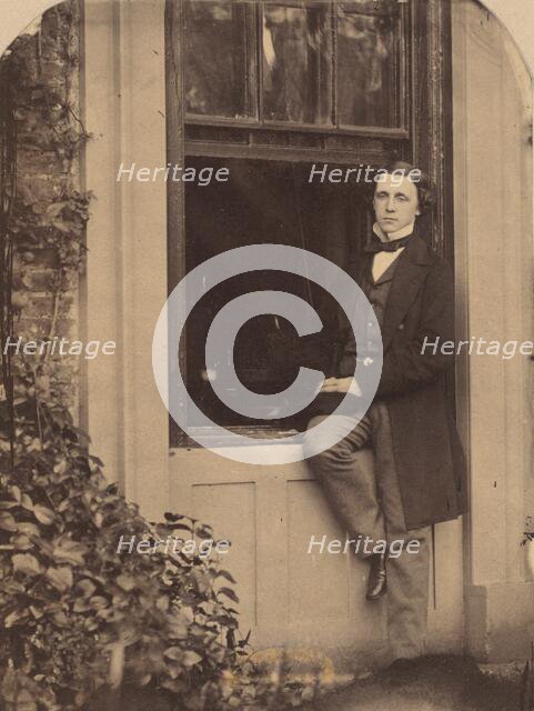 Self-Portrait, 1857. Creator: Lewis Carroll.