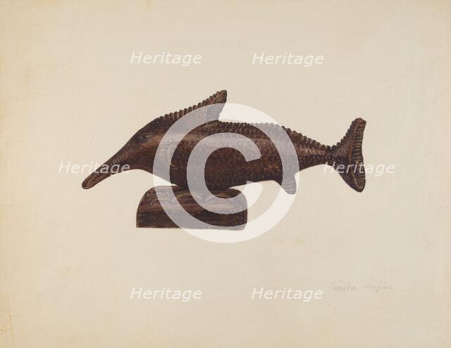 Toy Fish, c. 1940. Creator: Charles Garjian.