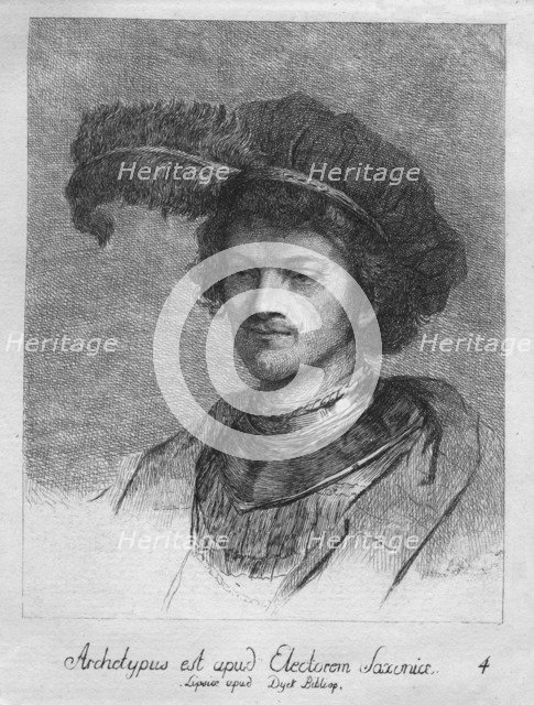 'Archetypus est apud Electorem Saxonie. Lipsice apud Duck Bibliop', 1769. Artist: Christian Gottfried Schulze.