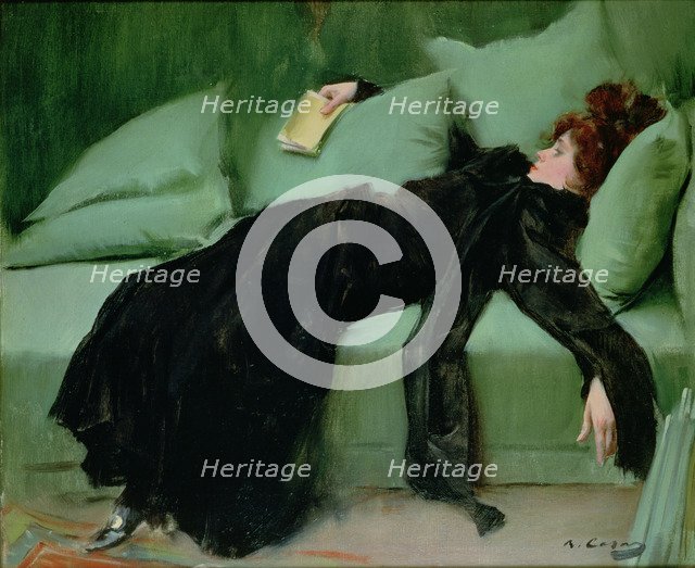 After the ball' by Ramon Casas, 1895.