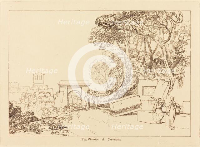 The Woman of Samaria, published 1819. Creator: JMW Turner.