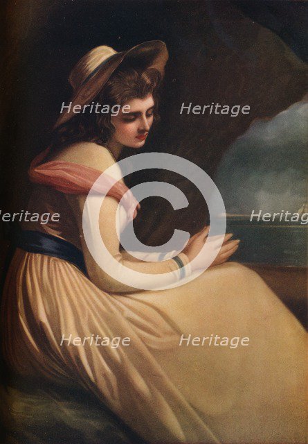 'Lady Hamilton as Ariadne', c18th century. Artist: Henry T Greenhead.