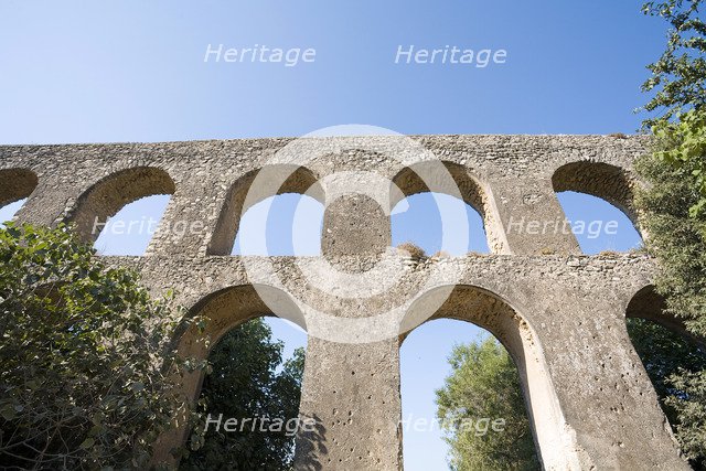 An aqueduct in Tarquinia, Italy. Artist: Samuel Magal