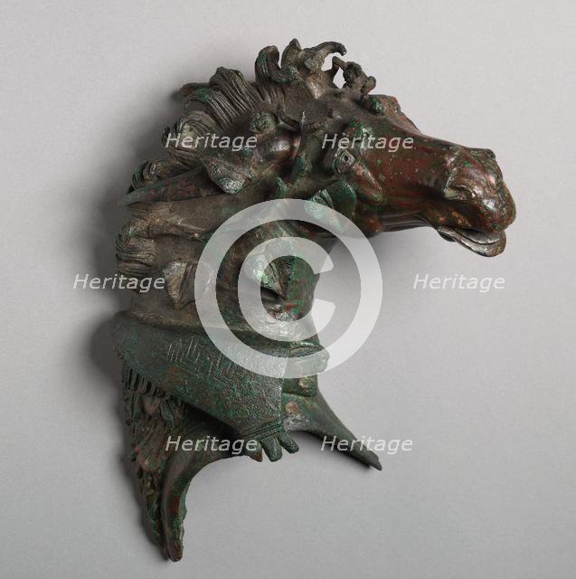 Mule-Head Attachment for a Couch, 100s BC. Creator: Unknown.