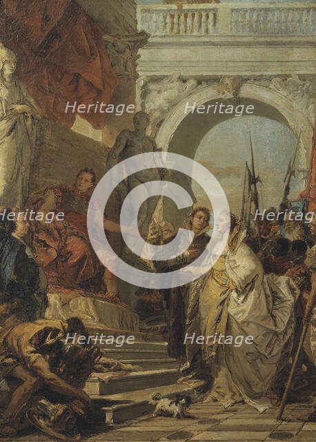 The Continence of Scipio, early-mid 18th century. Creator: Giovanni Battista Tiepolo.
