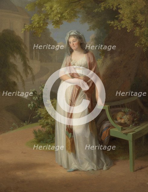 Portrait of Margravine Luise von Anhalt-Dessau (1750-1811).