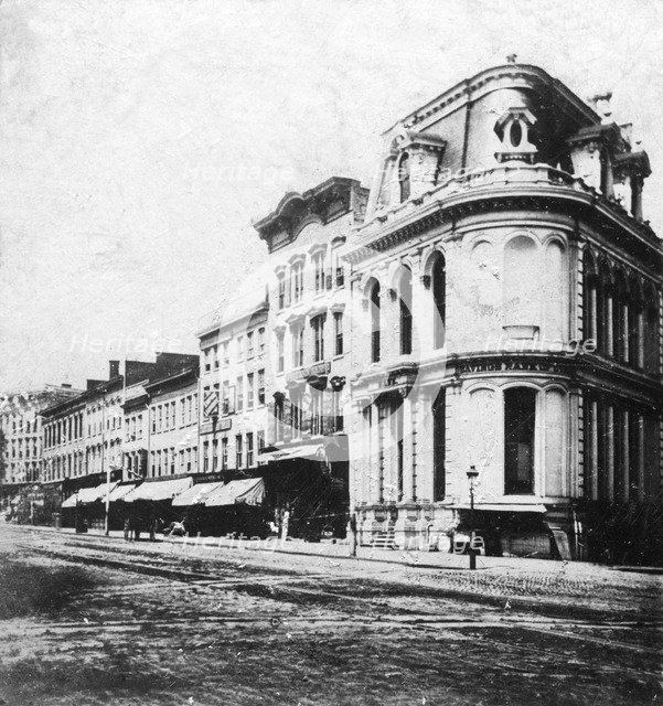 Genesee Street, Utica, New York, USA, early 20th century. Artist: Unknown
