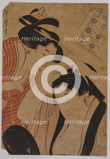 No Title, 1753-1806. Creator: Kitagawa Utamaro (Japanese, 1753?-1806).