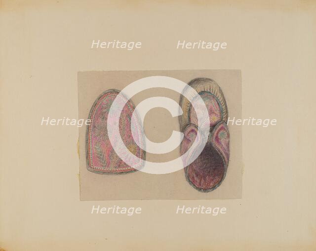 Moccasin, 1935/1942. Creator: Mary Berner.