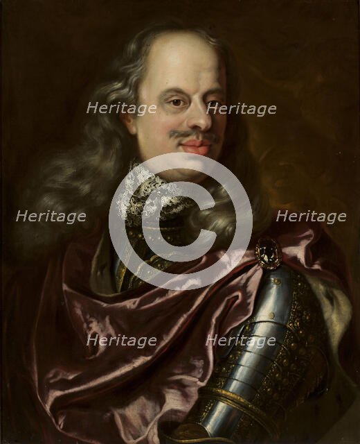 Portrait of Cosimo III de' Medici (1642-1723), Grand Duke of Tuscany, um 1700. Creator: Douven, Jan Frans van (1656-1727).