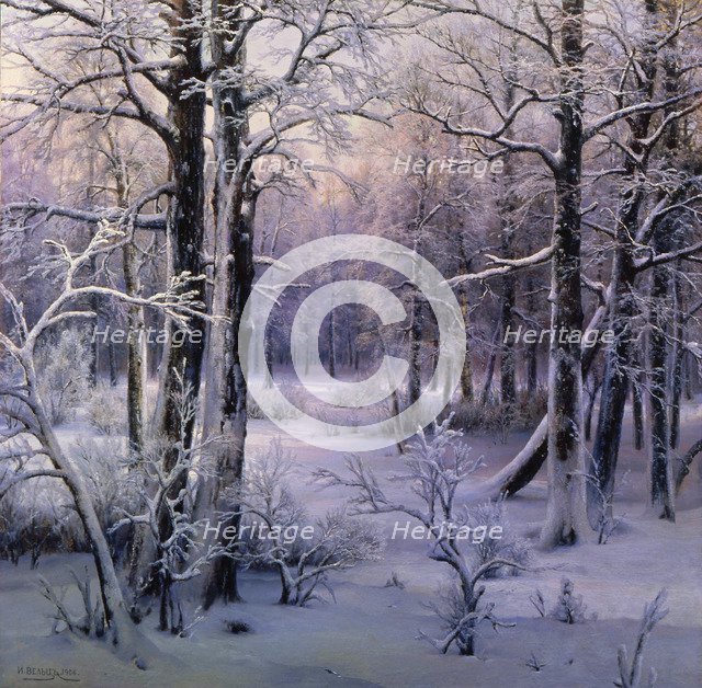 'Hoarfrost', 1906.  Artist: Ivan Velz