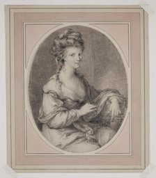 Portrait of a Woman, between mid-18th and early 19th century. Creator: Circle of Angelica Kauffman.