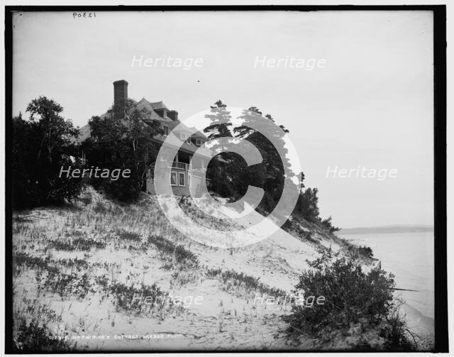 Mr. F.W. Rice's cottage, Harbor Point, between 1890 and 1901. Creator: Unknown.