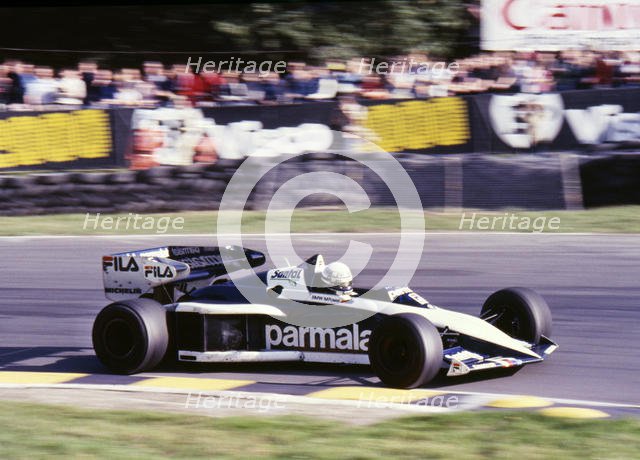 Brabham BT52 GP of Europe Brands Hatch 1983, Ricardo Patrese. Creator: Unknown.