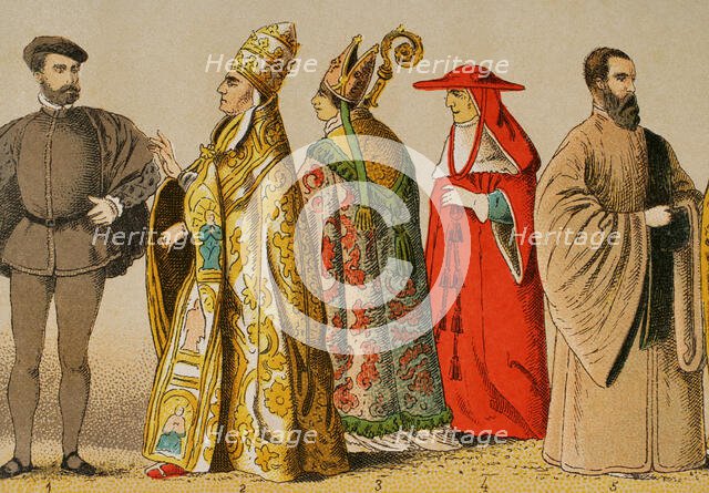 History of Italy, 1500, (1881).  Creator: Unknown.