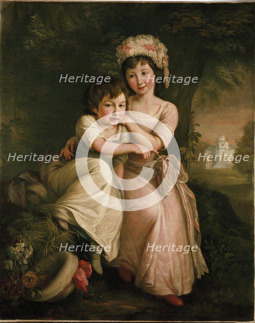 Stephen Peter Rigaud and Mary Anne Rigaud, pre 1778. Artist: John Francis Rigaud.