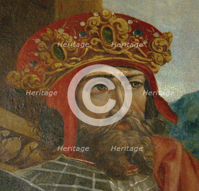 King Wladyslaw II. Jagiello (Detail), ca 1530. Artist: Anonymous  