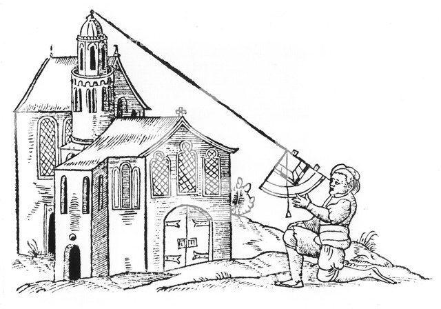 Surveying, 1551. Artist: Unknown