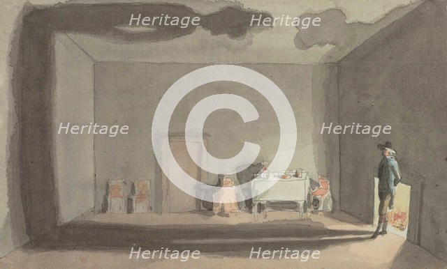 The long shadow, ca 1805. Creator: Tischbein, Johann Heinrich Wilhelm (1751-1829).