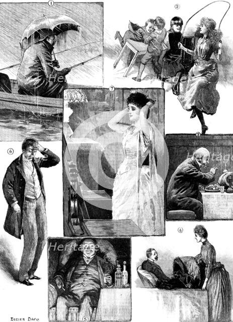 The influenza - and various other influences, 1890. Creator: R. Taylor.