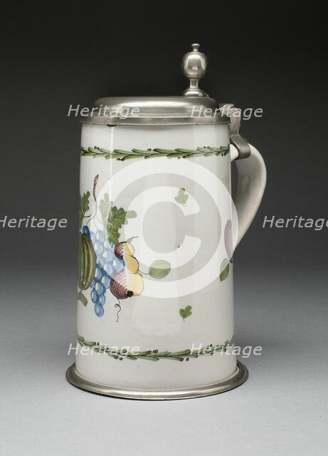 Tankard, Salzburg, 18th century. Creator: Unknown.