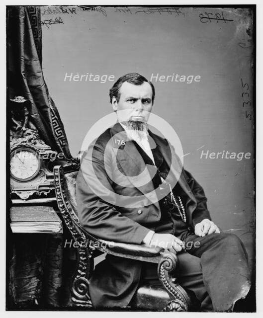 James Harvey Slater of Oregon, between 1860 and 1875. Creator: Unknown.