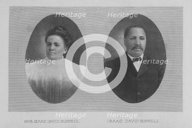 Mrs. Isaac David Burrell; Isaac David Burrell, 1921. Creator: Unknown.