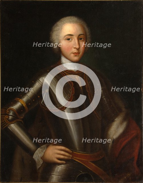 Portrait of Prince Nikolay Fyodorovich Golitsyn (1728-1780), 1750s. Artist: Anonymous  