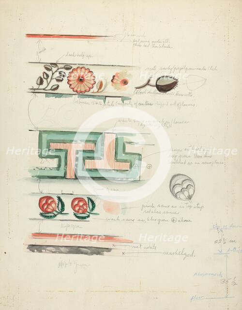 Wall Painting, c. 1939. Creator: Edward Jewett.