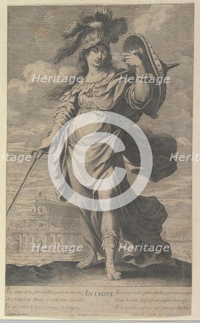 Antiope, ca. 1639-40. Creator: Gilles Rousselet.