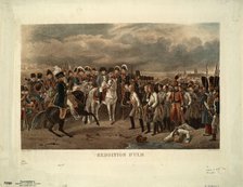 The Capitulation of Ulm. Artist: Grenier de Saint-Martin, Francisque-Martin-François (1793-1867)