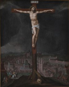 Christ on the Cross, 1549-1598. Creator: Gillis Mostaert.