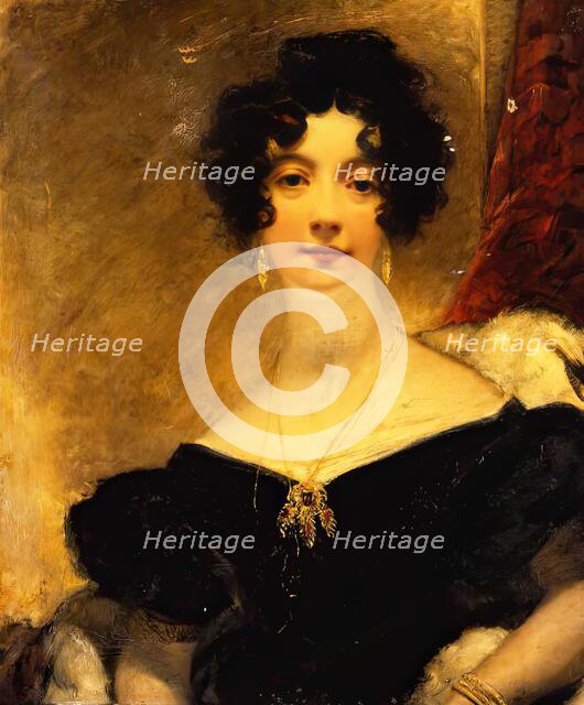Miss Hannah Carnegie, c1830. Creator: William Dyce.