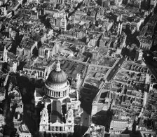 St Paul's Cathedral, London, October 1947. Artist: Aerofilms.