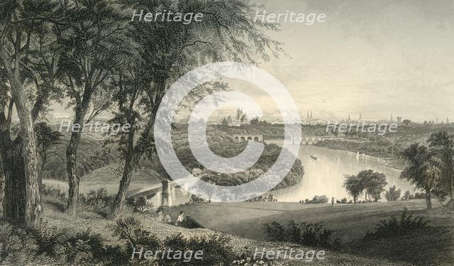 'Philadelphia from Belmont, (West Park)', 1874.  Creator: Robert Hinshelwood.