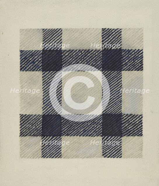 Shaker Bedspread, 1935/1942. Creator: George Constantine;Constantine, George.